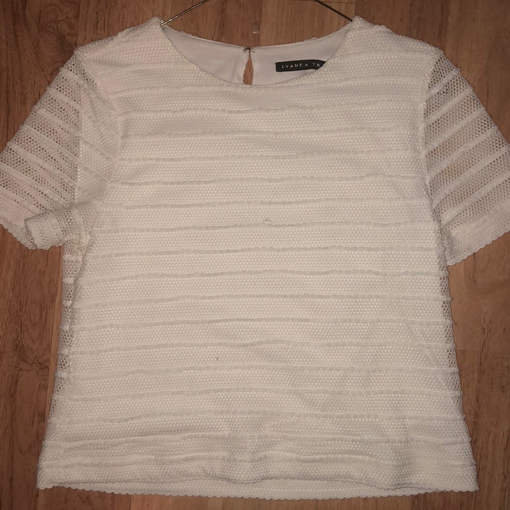 Ivanka Trump White Blouse